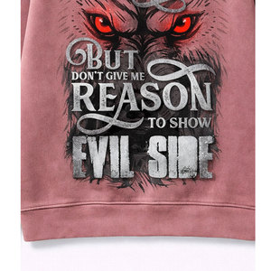 Sudadera Oversize con Lavado Ácido para Hombre, de Algodón Grueso y Forro Polar, Hombro Caído, Estilo Vintage Streetwear, Suministro al por Mayor Process Impex - Product Image 4