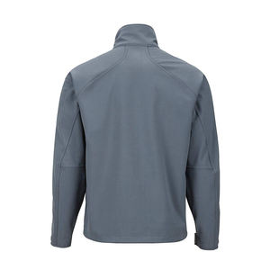 Veste d'extérieur décontractée légère et imperméable coupe-vent pour homme, à col montant et fermeture éclair intégrale, couleur unie, idéale pour le quotidien - Product Image 5