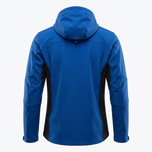Softshell-Jacke Imperial Hyacinth Duotone Flank Gores Upstand Riptape-Enden Vertikale Eingangstasche Executive Bluejay Iris Majestic - Product Image 4