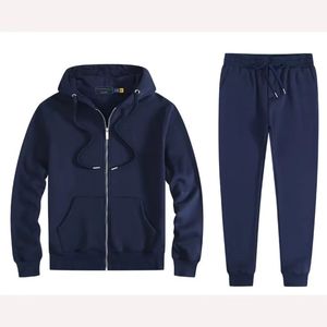 Conjunto Deportivo Unisex Morado ODM, Sudadera con Capucha y Cordón Ajustable, Pantalones Deportivos de Color Sólido, Corte Regular, 100% Poliéster, Secado Rápido - Product Image 5