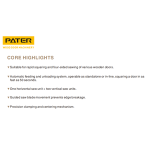 Machine automatique CNC pour la fabrication de portes <span class=keywords><strong>en</strong></span> <span class=keywords><strong>bois</strong></span>, scie à <span class=keywords><strong>bois</strong></span> pour panneaux de porte, feuilles de porte <span class=keywords><strong>en</strong></span> <span class=keywords><strong>bois</strong></span> massif et MDF, scie à quatre côtés - Product Image 3