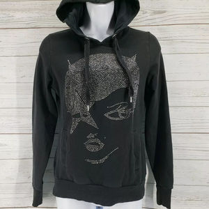 Sudadera con Capucha de Invierno Personalizada con Logotipo, Informal, Moderna, Suave, de Gran Peso, con Pedrería, de Alta Calidad, Estilo Urbano, 2 Piezas, Venta al por Mayor - Product Image 1