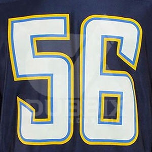 Camiseta de fútbol americano de alta calidad 1:1 para hombre, roja, negra, blanca, cosida, edición limitada, original - Product Image 6