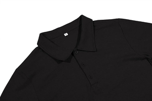 Polos de hombre con logotipo bordado en 3D personalizado, transpirables, con diseño de bolsillo, estilo casual elegante para golf. - Product Image 4
