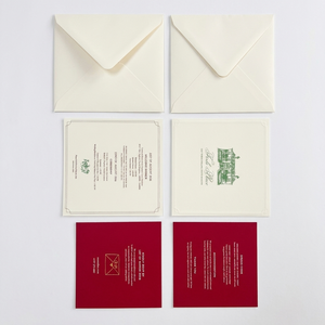Tarjetas de Boda Impresas con Diseños Elegantes para Invitaciones, Venta al por Mayor, Impresión Personalizada OEM, Suministro de Calidad de Exportación - Product Image 1