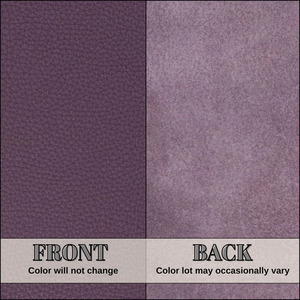 Design Sophisticated Handbags Wallets And Accessories Using Supple Dark Purple Pebble Grain Cowhide <b>Leather</b> For Premium Craft - Product Image 3