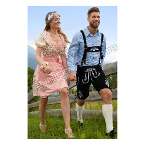 Bavarian Custom Men's <b>High</b> <b>Knee</b> <b>Socks</b> Cotton Knitted Oktoberfest Bavarian Style - Product Image 5