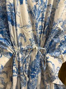 Women's Tropical Print <b>Kaftan</b> Dress <b>Beach</b> Cover Up Summer Resort Wear Loose Fit Vacation Lounge Dress Boho <b>Kaftan</b> - Product Image 3