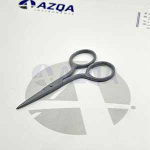 Tijeras de Bordado Multiusos Industriales Profesionales de Acero Inoxidable con Recubrimiento Gris, Resistentes al Óxido, Diseño Ligero - Product Image 5