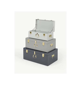 Ensemble de coffres de rangement blancs de luxe - Product Image 2