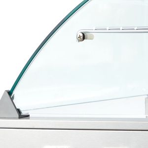 Macchina per Hot Dog a 11 Rulli, Capacità 30 Pezzi, 1650W, Doppio Controllo della Temperatura, Griglia per Salsicce in Acciaio Inox con Coperchio in Vetro per Cucina Commerciale - Product Image 3