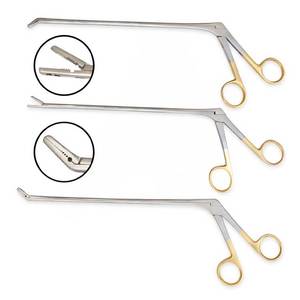 Set de 3 rongeurs Caspar pour disques intervertébraux, droits, instrument chirurgical orthopédique de la colonne vertébrale, en acier inoxydable allemand, à usage manuel - Product Image 5