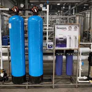 ระบบบำบัดน้ำเสีย1000 LPH RO สำหรับอุตสาหกรรมโรงงานผลิตออสโมซิสแบบย้อนกลับพร้อมระบบกรองสื่อคู่และระบบ SS - Product Image 2