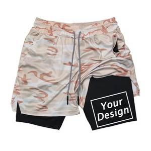 Pantalones Cortos Deportivos para Hombre, de Secado Rápido, Ligeros y Transpirables, para Gimnasio y Running, OEM - Product Image 1