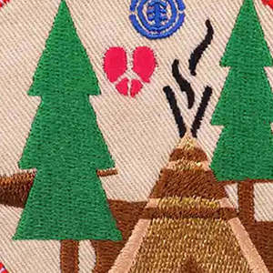 Custom Embroidery Patch Wholesale 3D <b>Puff</b> Embroidered Badges Iron On Sew On Patches for Hats Jackets <b>Bags</b> Shirts Clothing Factor - Product Image 2