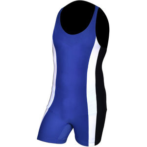 Singlet de lucha libre para hombre con color y logotipo personalizados, súper suave y de alta calidad - Ropa deportiva al por mayor a precio económico con personalización. - Product Image 1