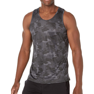 Camisetas sin Mangas Personalizadas para Hombre, Tallas Grandes, Estilo Casual Elegante, al por Mayor, Tejido de Punto Transpirable de Primera Calidad, 100% Algodón Suave, para Gimnasio - Product Image 1