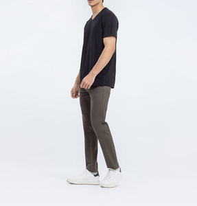 T-shirts amples en coton de haute qualité pour hommes, coupe décontractée, épaules tombantes, style oversize, pour la gym - Product Image 5