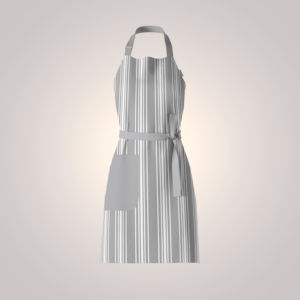 Delantales de Cocina de Algodón Transpirable de Primera Calidad, Delantales de Diseño hasta la Rodilla, Venta al Por Mayor del Fabricante - Product Image 4