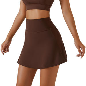 2026 Luxury Breathable Active Wear for Women Custom Logo Tennis Dress Short <b>Skirt</b> Strapless Spandex/Cotton OEM - Product Image 2