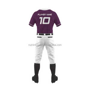 Team Baseball Uniform Kit Soft Touch Fabric And Personalized Color Options - Product Image 4