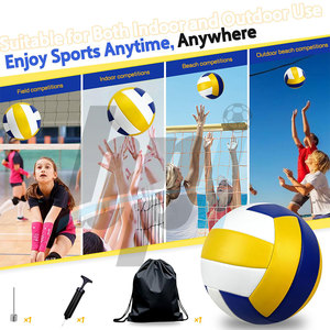 Accessoires sportifs les plus vendus Ballon de volley-ball en matériau durable Ballon de volley-ball avec logo personnalisé - Product Image 6