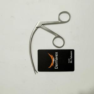 Carol Tendon Pulling Forceps 13cm Curved Serrated Orthopedic Surgical Steel Machinery Powered CE Certified Instrument Set - Product Image 2