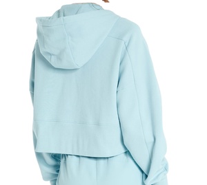 ชุดวอร์มผู้ชายแบบ Color Blocking แขนยาว เสื้อครอปซิปครึ่งตัว กางเกงขายาวรัดเชือก ทรงสปอร์ต ใส่สบาย เหมาะกับฤดูหนาว เป็นมิตรต่อสิ่งแวดล้อม - Product Image 4