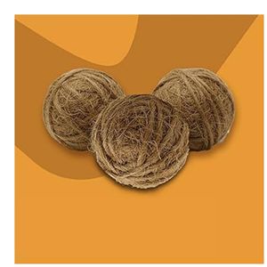 Wholesale Coconut Fiber Rope <b>Ball</b> <b>Dog</b> Chew Toy Handmade Ready To Ship Pet Product - Product Image 6