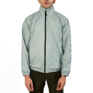 Manufacturer Custom Men Lightweight Waterproof Windproof Nylon <b>Zip</b> <b>up</b> <b>Jackets</b> Hoodies Cut and Sew Nylon Windbreaker <b>Jackets</b> - Product Image 1