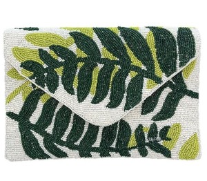 Pochette perlée faite main professionnelle, brodée, style luxe tendance, robuste, légère, écologique, portable, pour soirée - Product Image 5