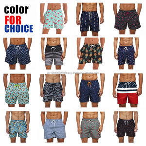 <b>Men's</b> Sexy Quick Dry Polyester Swim Shorts Solid Private Label Sports Surf Board <b>Trunks</b> Beach Board Shorts - Product Image 4