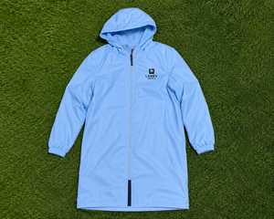 New Youth Swim Parka Waterproof Hooded Changing <b>Robe</b> Quick Dry Polyester Swim <b>Coat</b> with Front Zipper Side Pockets Custom Logo - Product Image 6