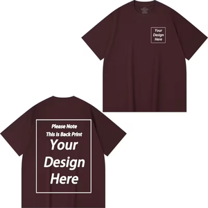 220G Combed Organic Men's T-Shirt Short Sleeve O-Neck Regular Fit Breathable Quick Dry Eco-Friendly Casual Trendy Silk Screen - Product Image 1