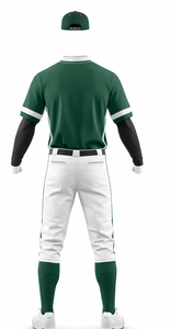 Ensemble d'uniformes de baseball professionnels : design élégant, confort optimal, tissu durable pour les matchs, les entraînements et les événements sportifs - Product Image 3