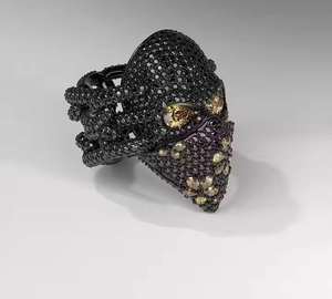 Anillo Solitario de Moissanita VVS de Calidad Premium, Corte Brillante, Chapado en Rodio, Creado en Laboratorio, para Joyería de Compromiso - Product Image 4