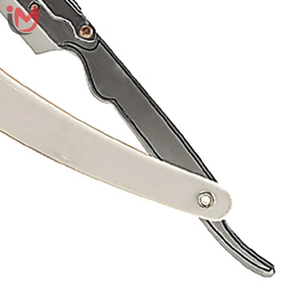 Navaja de Afeitar Manual Plegable de Acero Inoxidable Estilo Clásico, Económica, para Hombre, Afeitadora de Barba y Rostro con Una Sola Cuchilla - Product Image 5