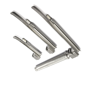 Laringoscopio LED Manual Macintosh Miller de un Solo Uso con Hojas Personalizadas, Set Convencional de Instrumentos Médicos de Acero Inoxidable con Certificación CE - Product Image 3