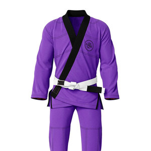 ชุดยูนิฟอร์ม Jiu Jitsu สำหรับผู้ชายชุดออกกำลังกายกลางแจ้งป้องกันการยับไม่ยับ - Product Image 2