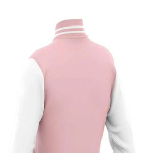 Veste universitaire tendance 100% coton respirant pour hommes, douce et confortable, design et logo personnalisés, veste universitaire de baseball - Product Image 4