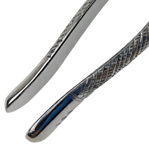 คีมถอนฟันแบบใช้มือ # เครื่องมือผ่าตัดสแตนเลสสตีล 53L สำหรับฟันกรามซี่ใหญ่ซ้าย 1 และ 2 ได้รับการรับรองมาตรฐาน CE ระดับ I - Product Image 5