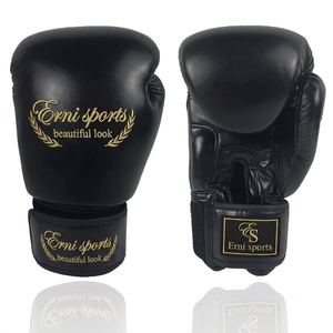 Guantes de MMA Erni Sports de Alta Calidad con Cierre de Gancho y Bucle para Muñeca, Sanda, Kick Boxing, Cuero, Impermeables, Antideslizantes - Product Image 3