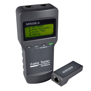 Testeur de câble réseau NOYAFA NF-8108A OEM, localisateur de défauts numérique pour câbles LAN, cartographie des câbles, RJ45 Ethernet, distance maximale de 300 m, écran LCD - Product Image 1