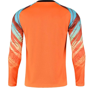 Custom Goalkeeper Uniform Wholesale Soccer Goalie Jersey And Shorts Set With <b>Padding</b> Long Sleeve Kit For Men Women Youth - Product Image 5