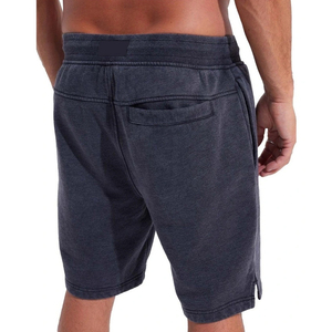 Acid Washed Men's Shorts Mid Waist Drawstring Closure Front Eco-Friendly Anti-Wrinkle Quick Dry Breathable 100% Cotton Casual - Product Image 6