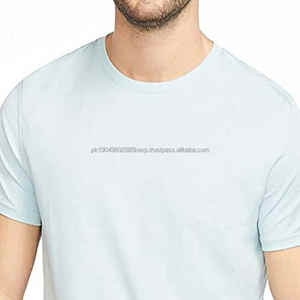 T-shirt personnalisé pour homme, col rond, 100% coton, t-shirts lourds, t-shirt uni surdimensionné pour homme - Product Image 5