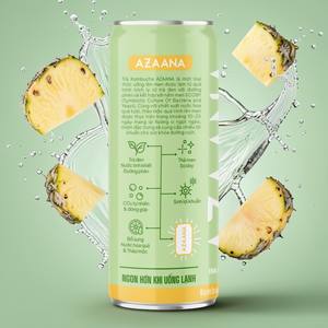 Bebida Natural Estilo Kombucha de Melón y Piña, Servicio OEM, Marca Personalizada, Suministro a Granel - Product Image 5