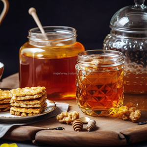 100% Miel de forêt pur et naturel 1 kg emballé dans des récipients en verre de haute qualité Meilleur emballage en vrac personnalisé de l'Inde - Product Image 5