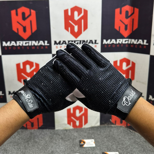 Guantes de Fútbol Americano Personalizados con Pedrería, Dedos Completos, Agarre Ligero, Correa de Muñeca Ajustable, Unisex, para Invierno - Product Image 3