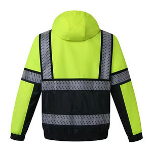 Vestes de sécurité réfléchissantes pour hommes Star Figure Enterprises, multi-poches, zippées, pour la protection au travail - Product Image 2